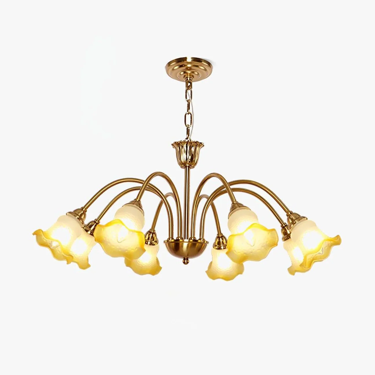Diane Vintage Glass Chandelier