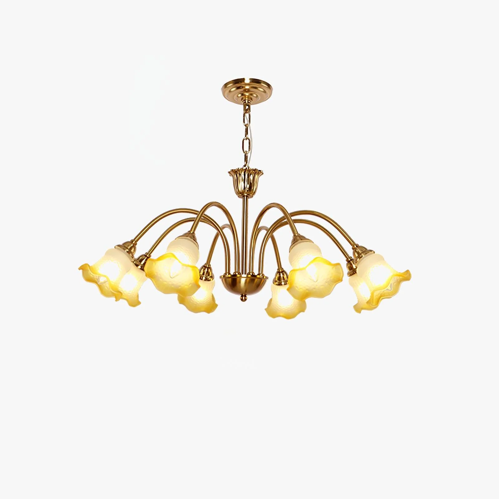Diane Vintage Glass Chandelier - Image 15