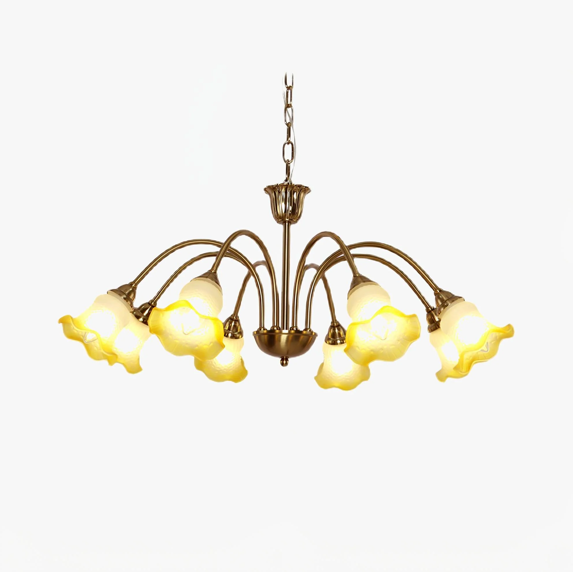 Diane Vintage Glass Chandelier - Image 20