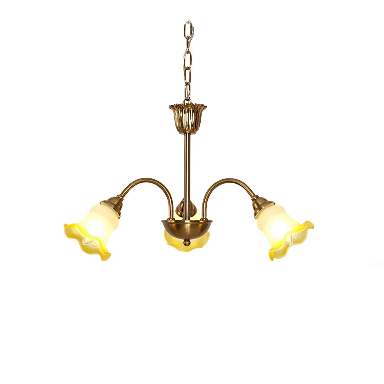 Diane Vintage Glass Chandelier - Image 6