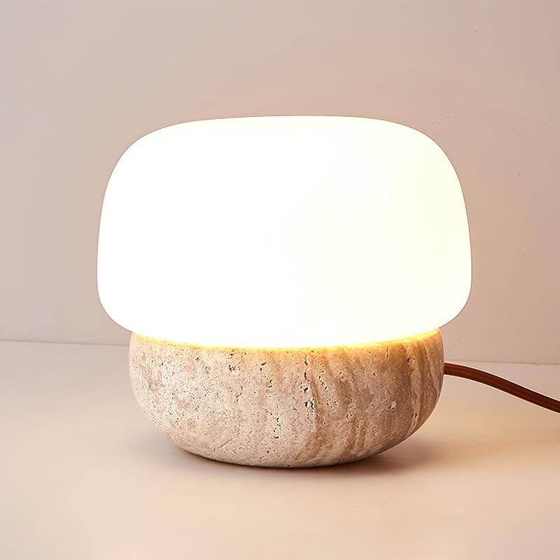 Doudou Minimalist Travertine Table Light - Image 13