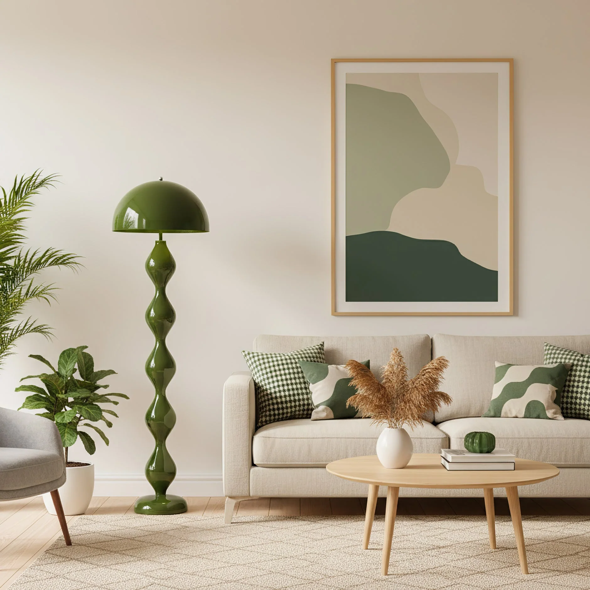 Drop Contemporary Resin Floor Lamp - Image 3