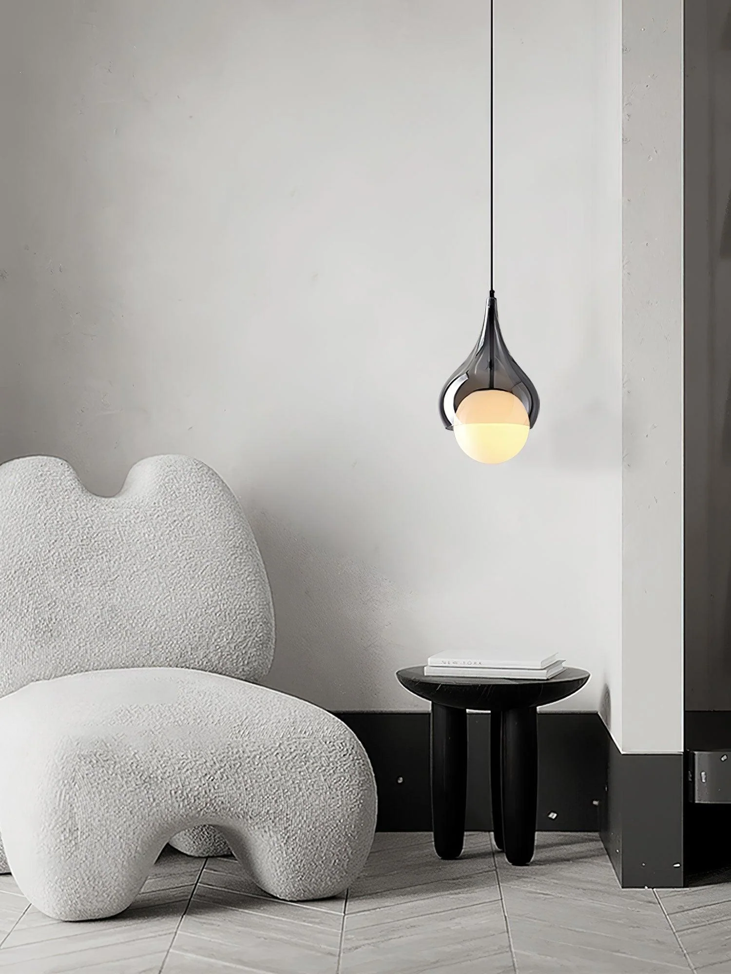 Droplet Elegant Glass Pendant Light - Image 11