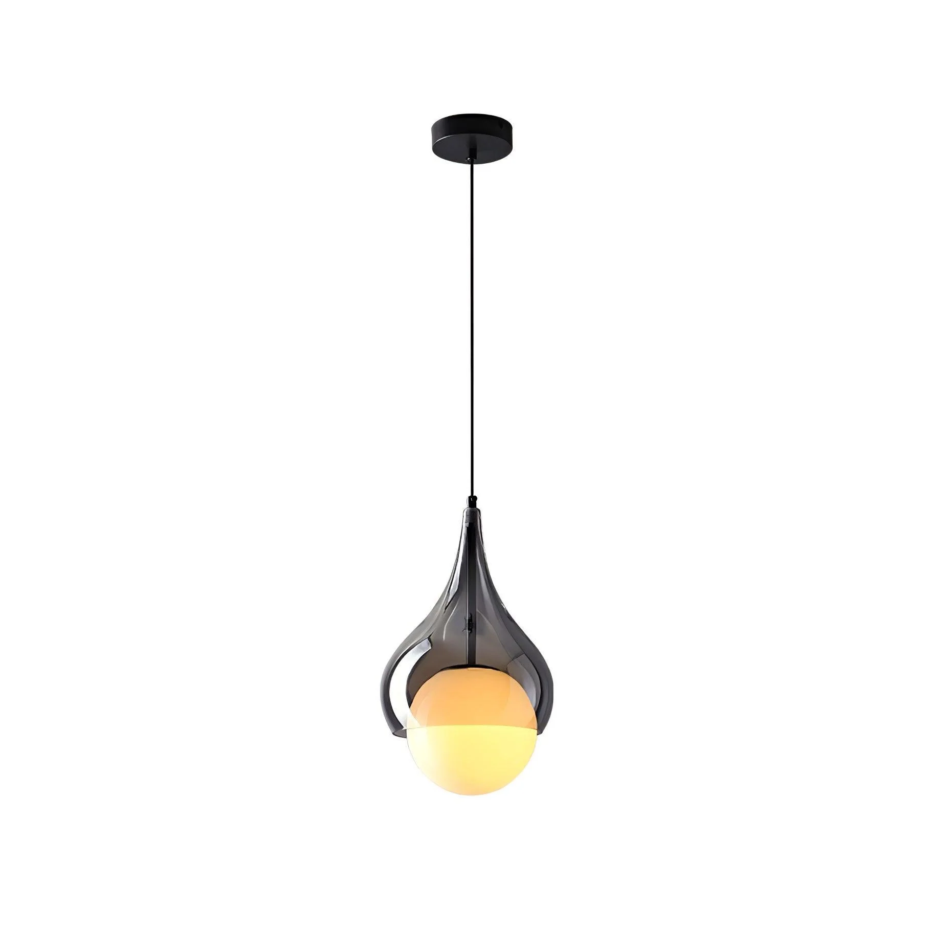 Droplet Elegant Glass Pendant Light - Image 13