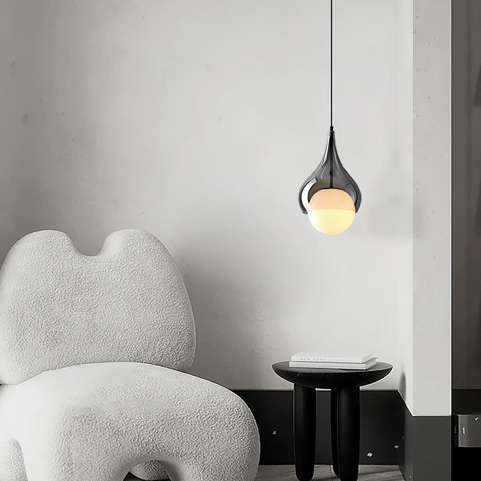 Droplet Elegant Glass Pendant Light - Image 2