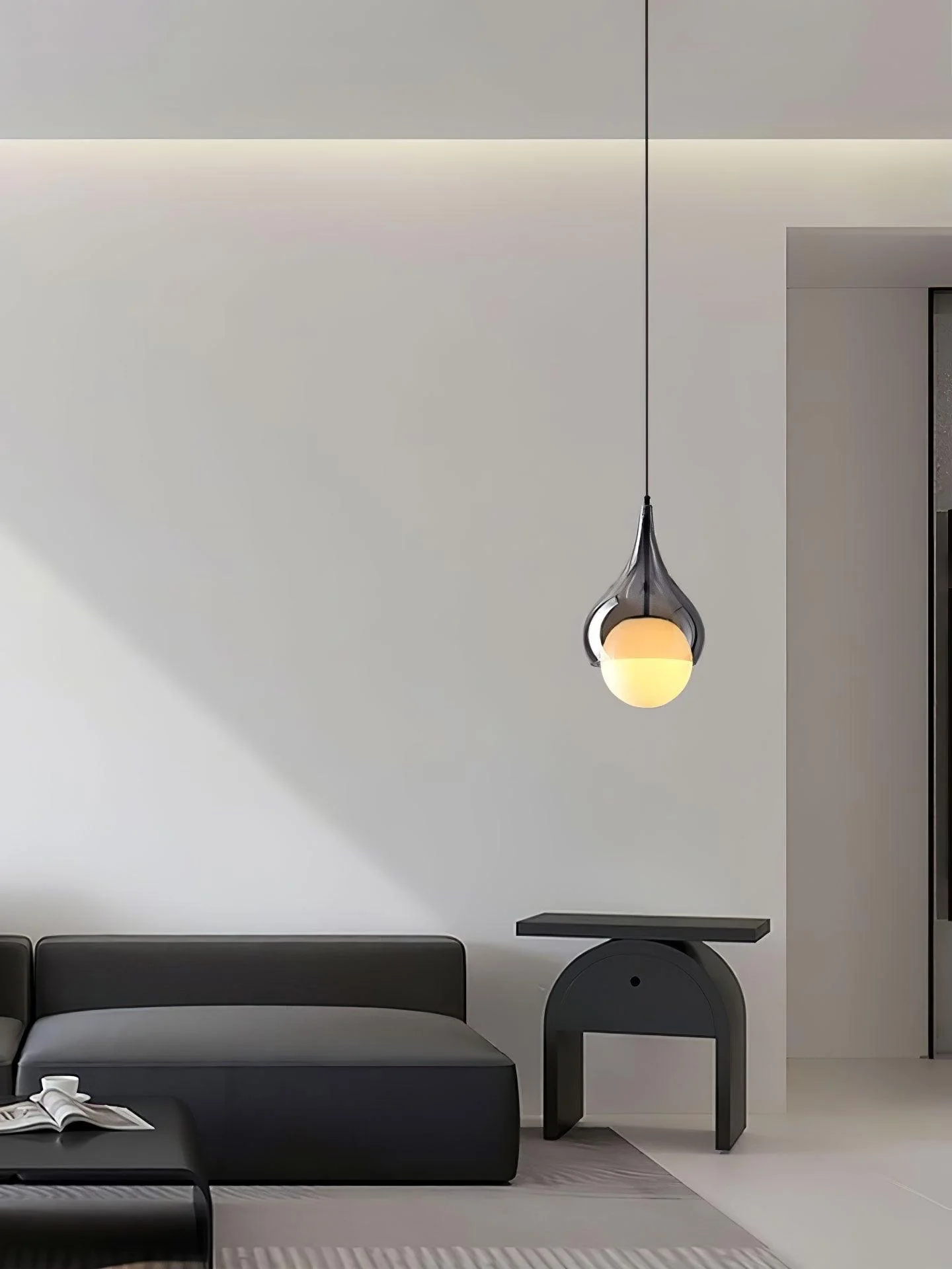 Droplet Elegant Glass Pendant Light - Image 5