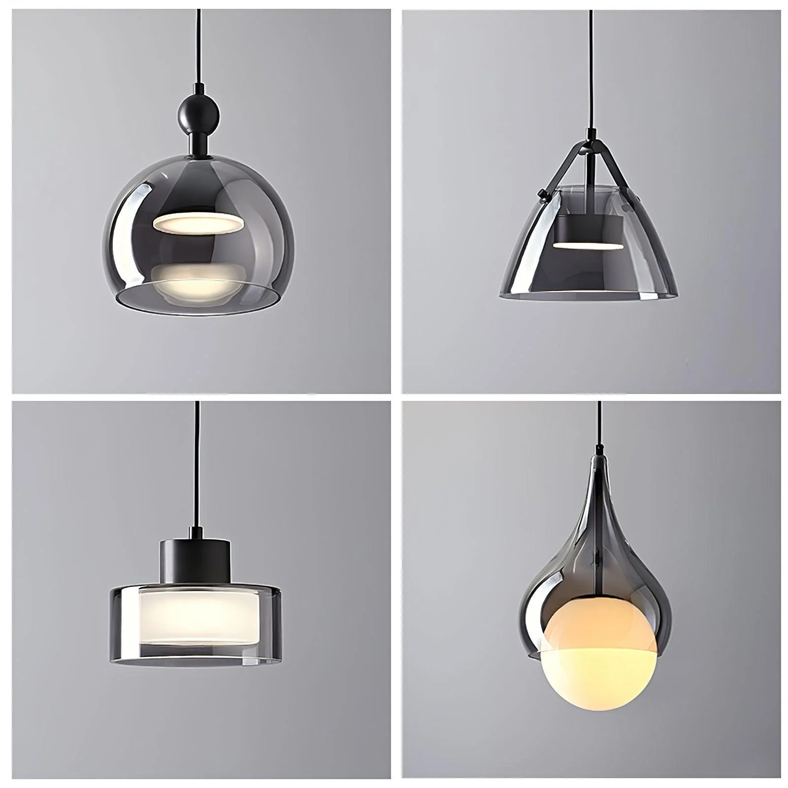 Droplet Elegant Glass Pendant Light - Image 61