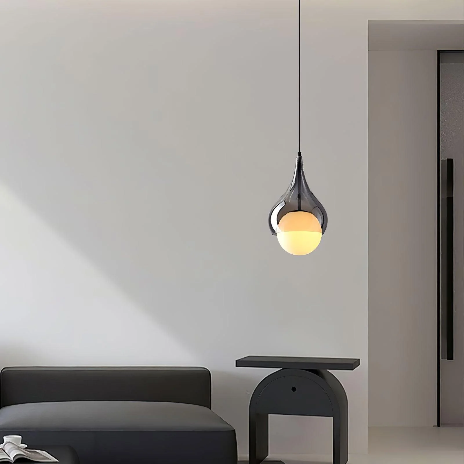 Droplet Elegant Glass Pendant Light - Image 63