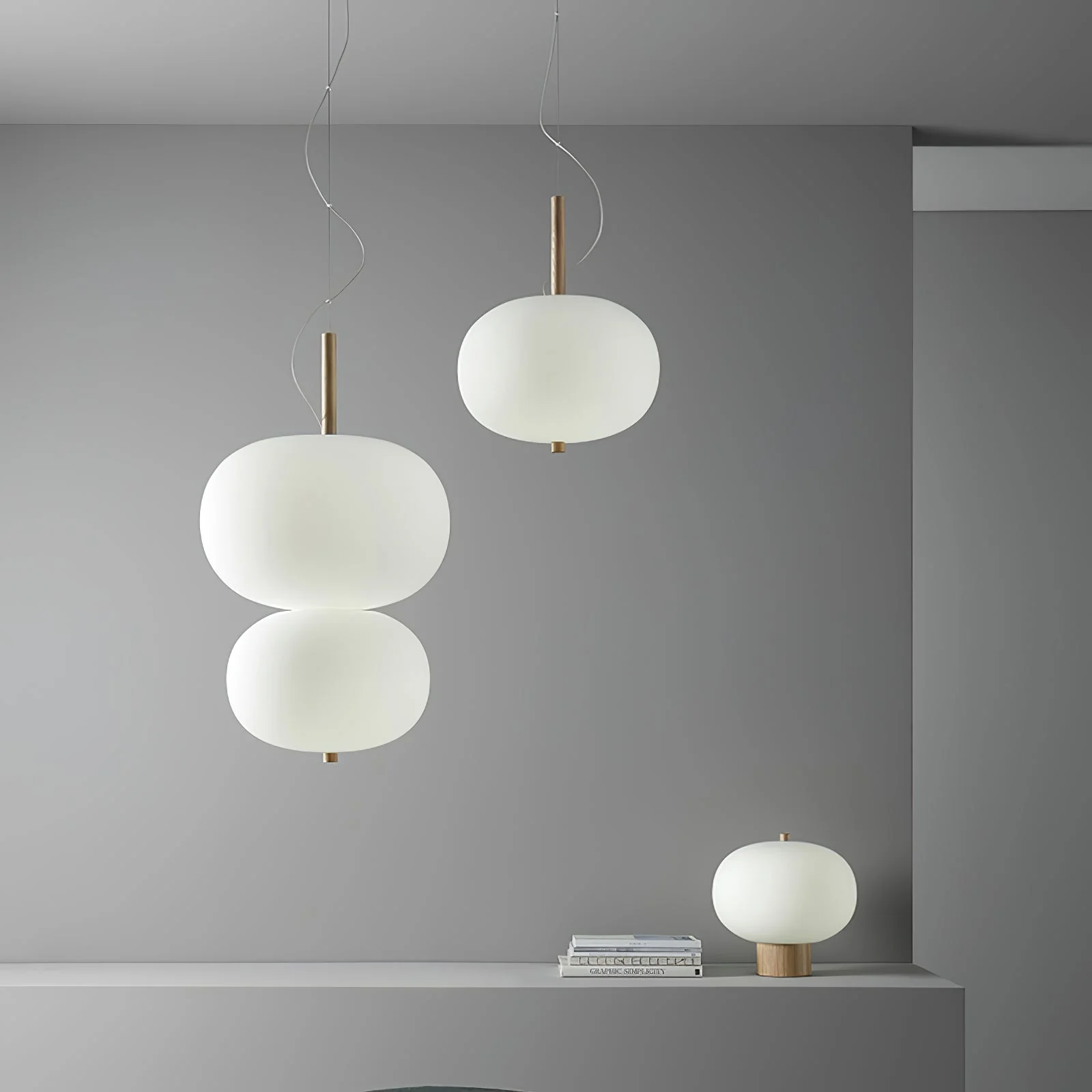 Duality Modern Glass Pendant Light - Image 59