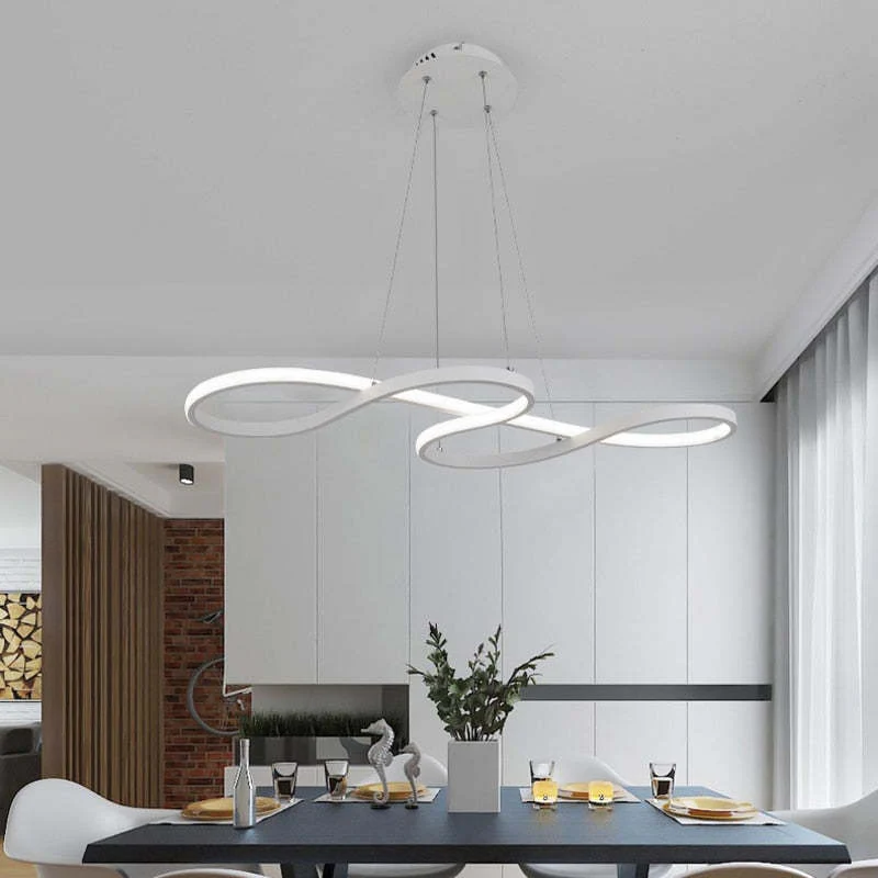 Durell Musical Note Pendant Light, Black & Gold - Image 6