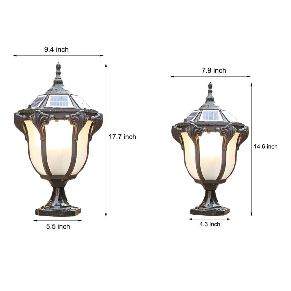 Eagled Classic Outdoor Pier-Mount Post Light - Image 7