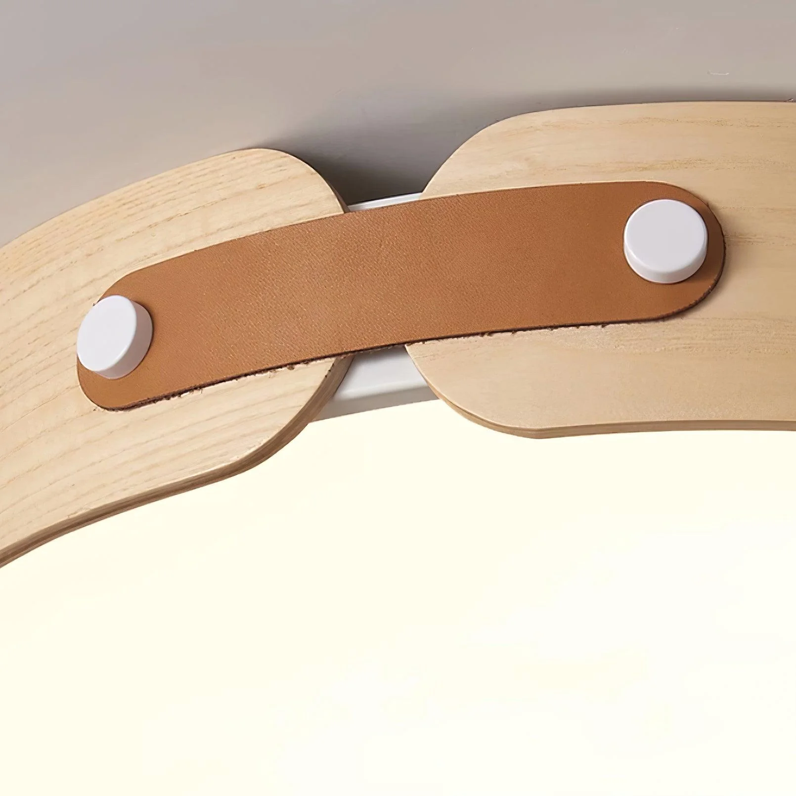 Echo Modern Minimalist Wood Ceiling Light - Image 10