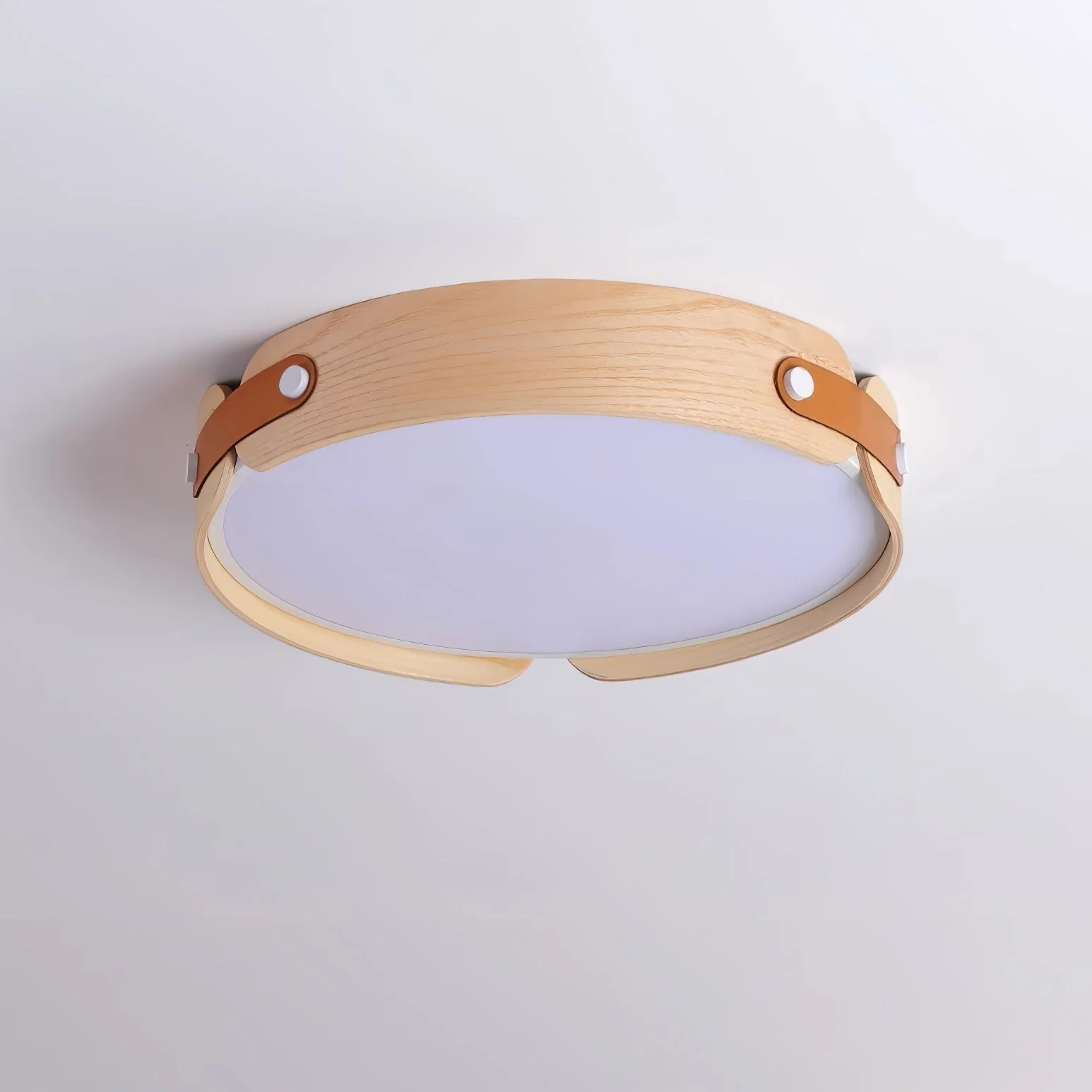 Echo Modern Minimalist Wood Ceiling Light - Image 19