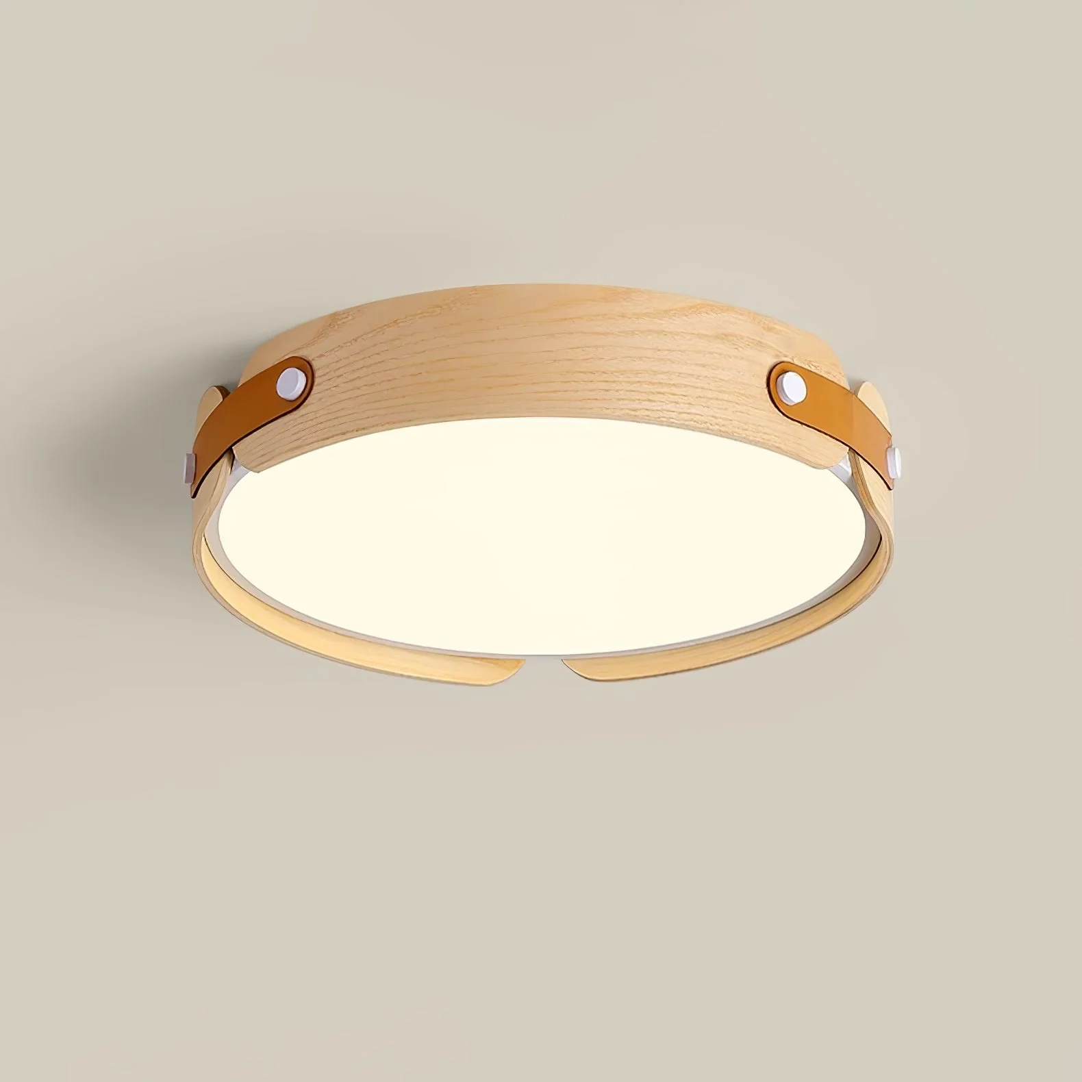 Echo Modern Minimalist Wood Ceiling Light - Image 21