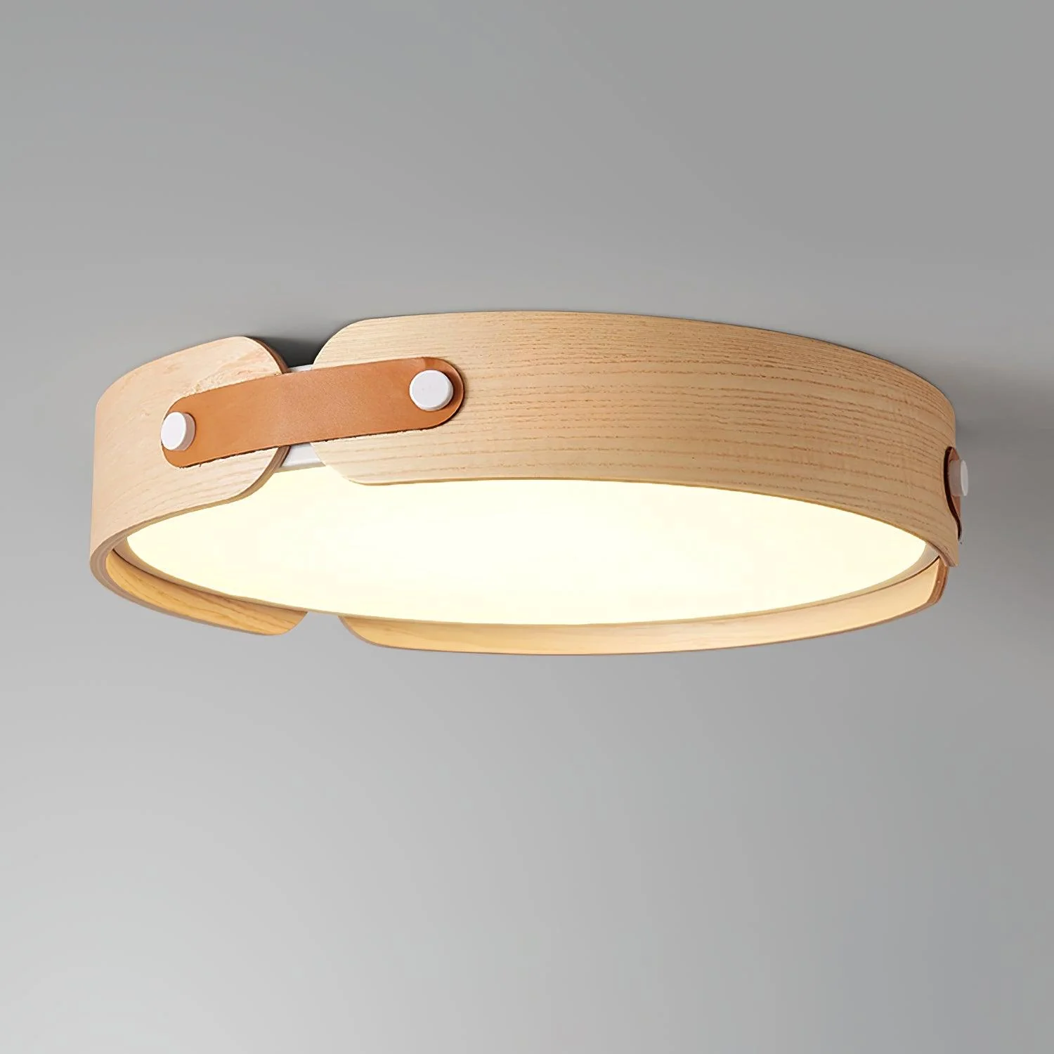 Echo Modern Minimalist Wood Ceiling Light - Image 40