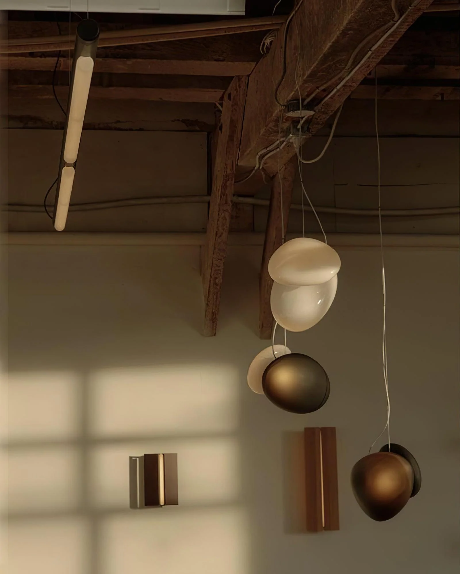 Eclipse Frosted Glass Pendant Light - Image 5