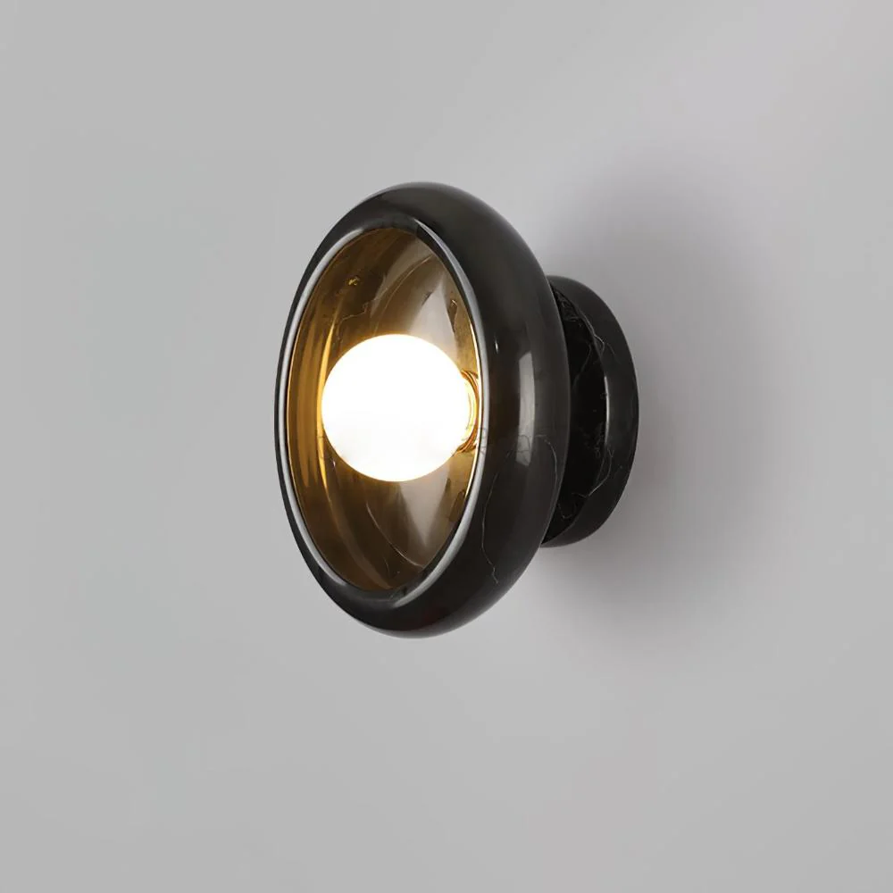 Eclipse Jade Art Deco Natural Jade Wall Sconce - Image 19