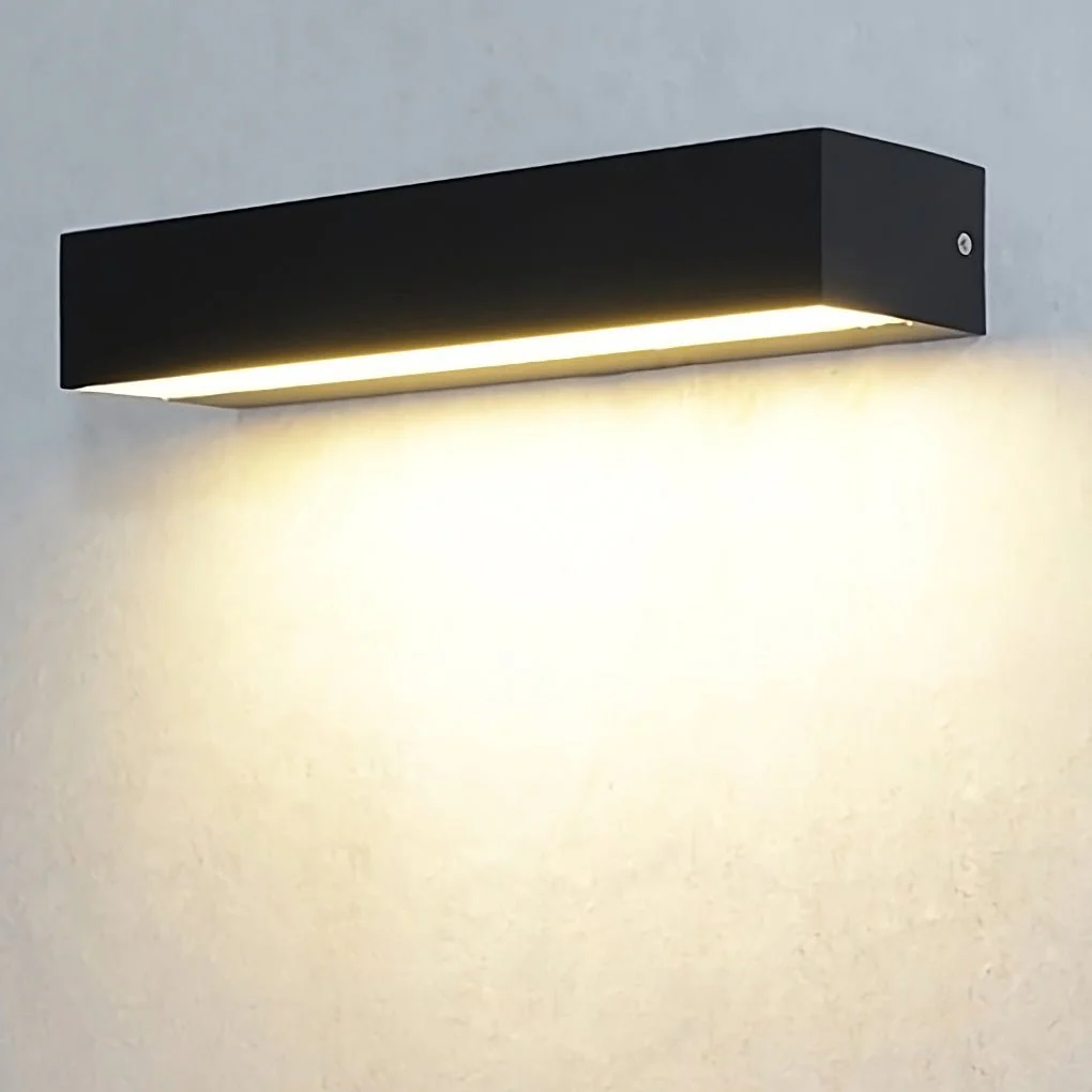 Edin Rectangle Porch LED Outdoor Wall Light - Image 5