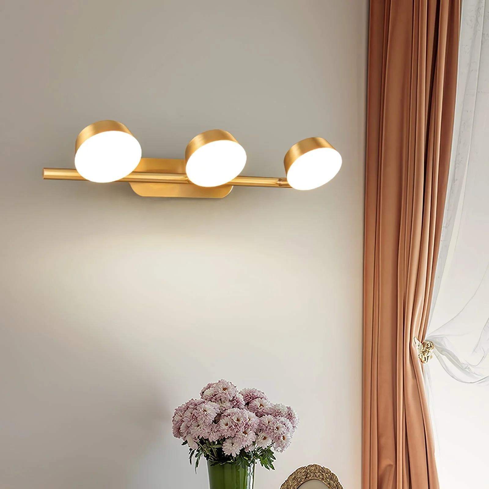 Edward Premium Elegance Vanity Brass Wall Light - Image 20