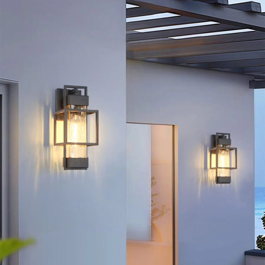 Eigth Art Vintage Style Outdoor Sconces