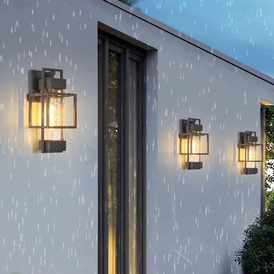 Eigth Art Vintage Style Outdoor Sconces - Image 4