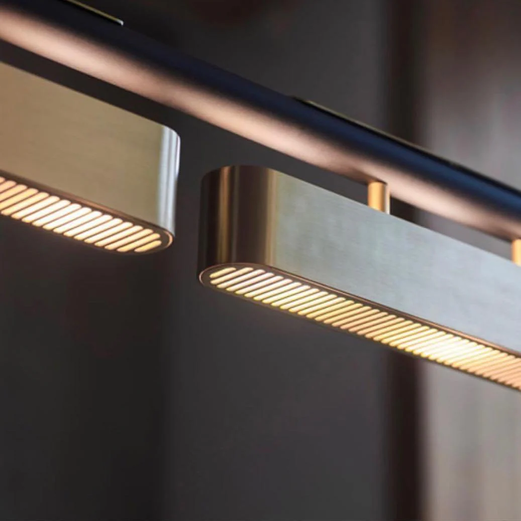 Elarain Brass Minimalist Pendant Light - Image 6