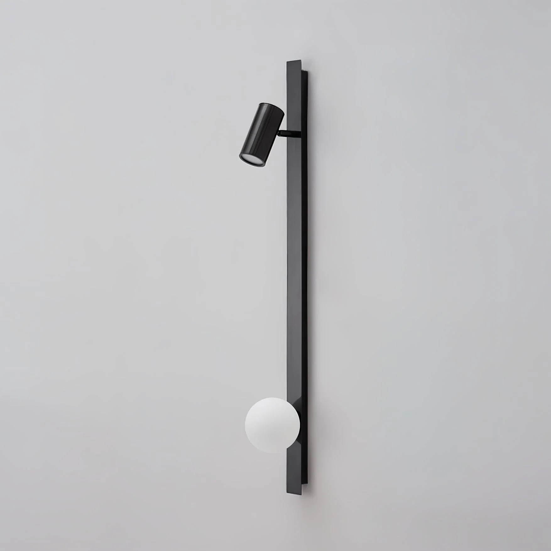 Elarise Brass Glass Minimalist Wall Light - Image 14