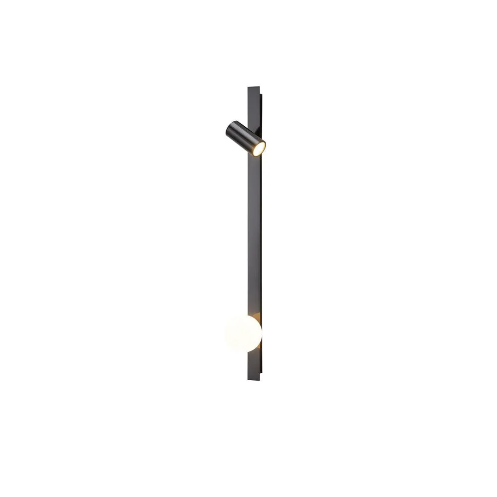 Elarise Brass Glass Minimalist Wall Light - Image 21