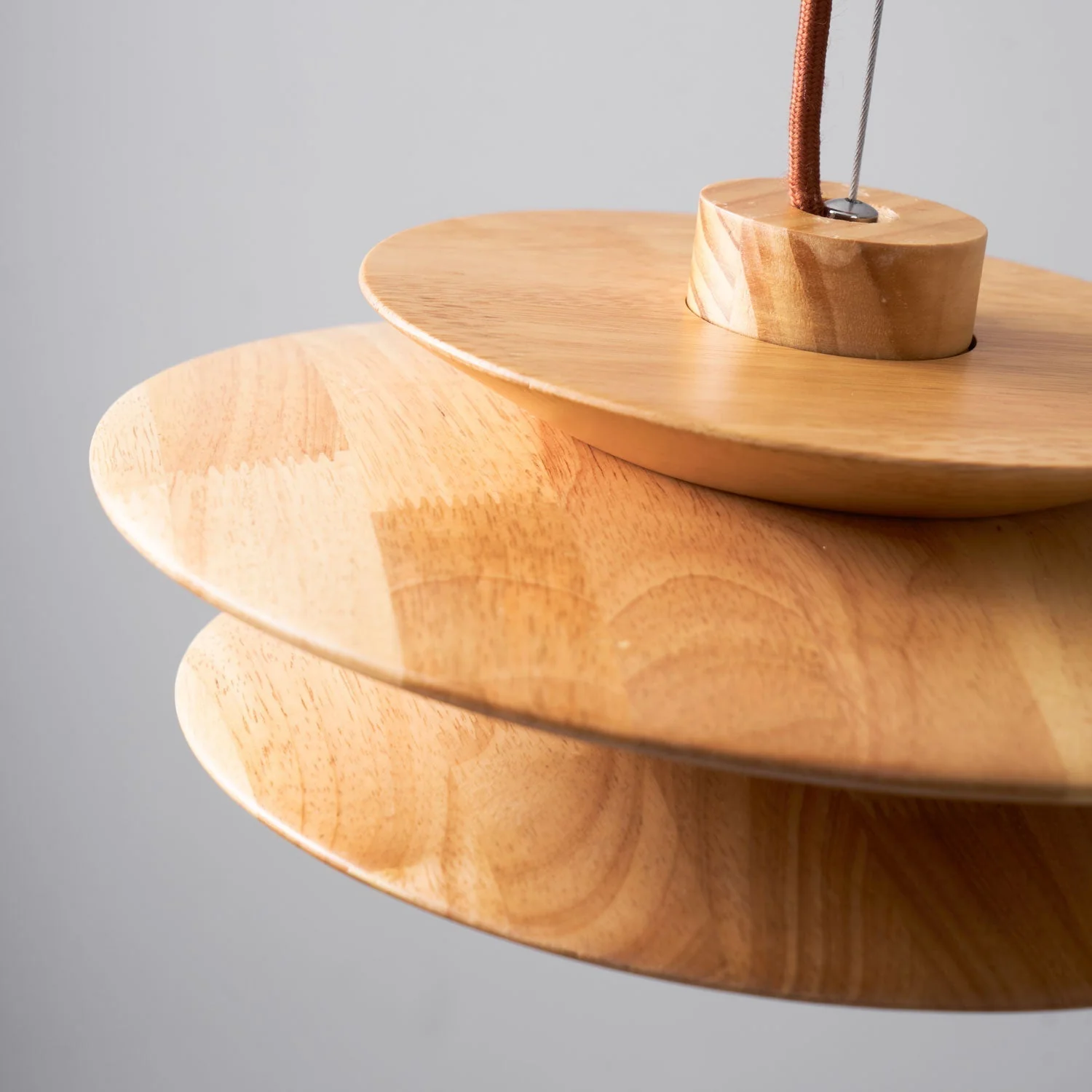 Eldora Wooden Retro Pendant Light - Image 10