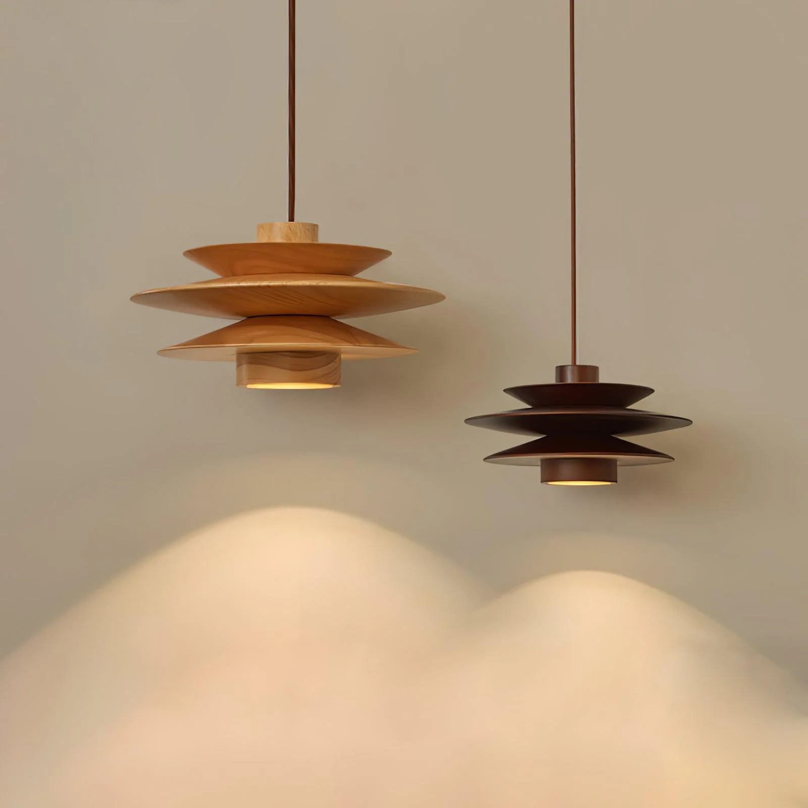 Eldora Wooden Retro Pendant Light - Image 12