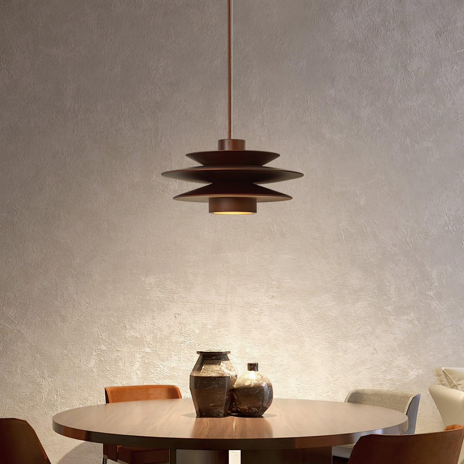 Eldora Wooden Retro Pendant Light - Image 23