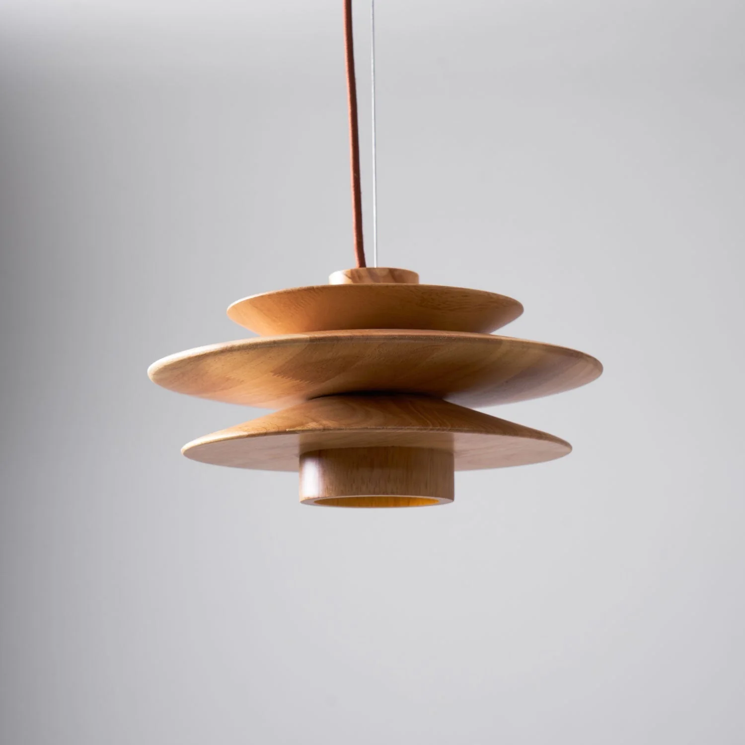 Eldora Wooden Retro Pendant Light - Image 8