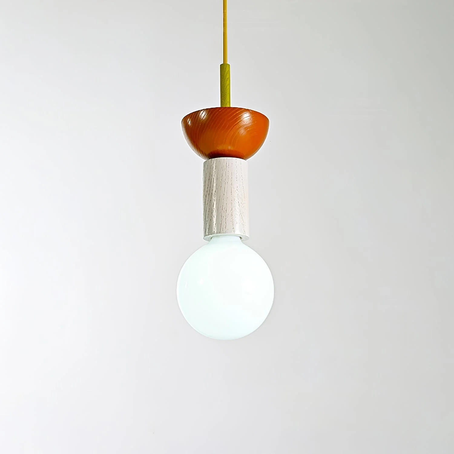 Elena Modern Wood Pendant Light - Image 2