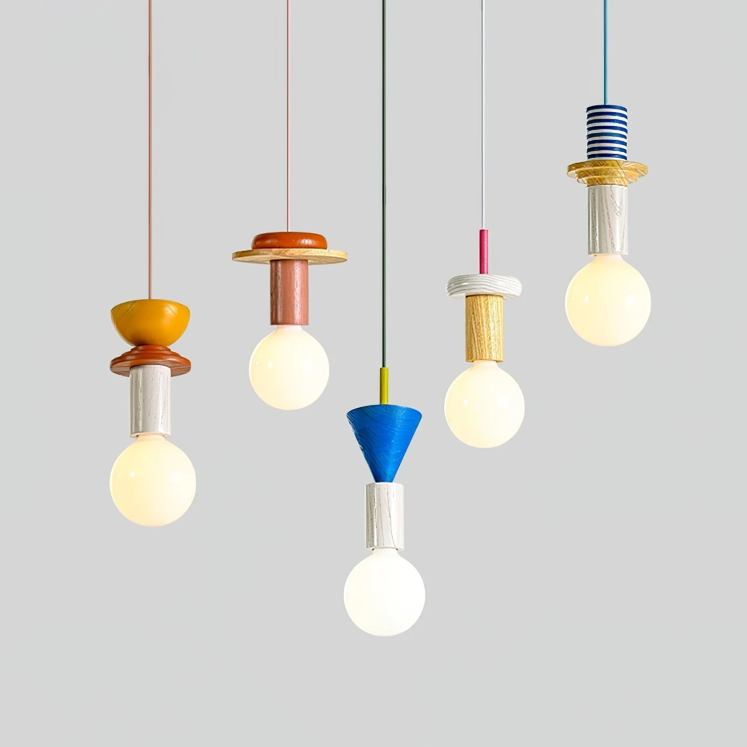 Elena Modern Wood Pendant Light - Image 45