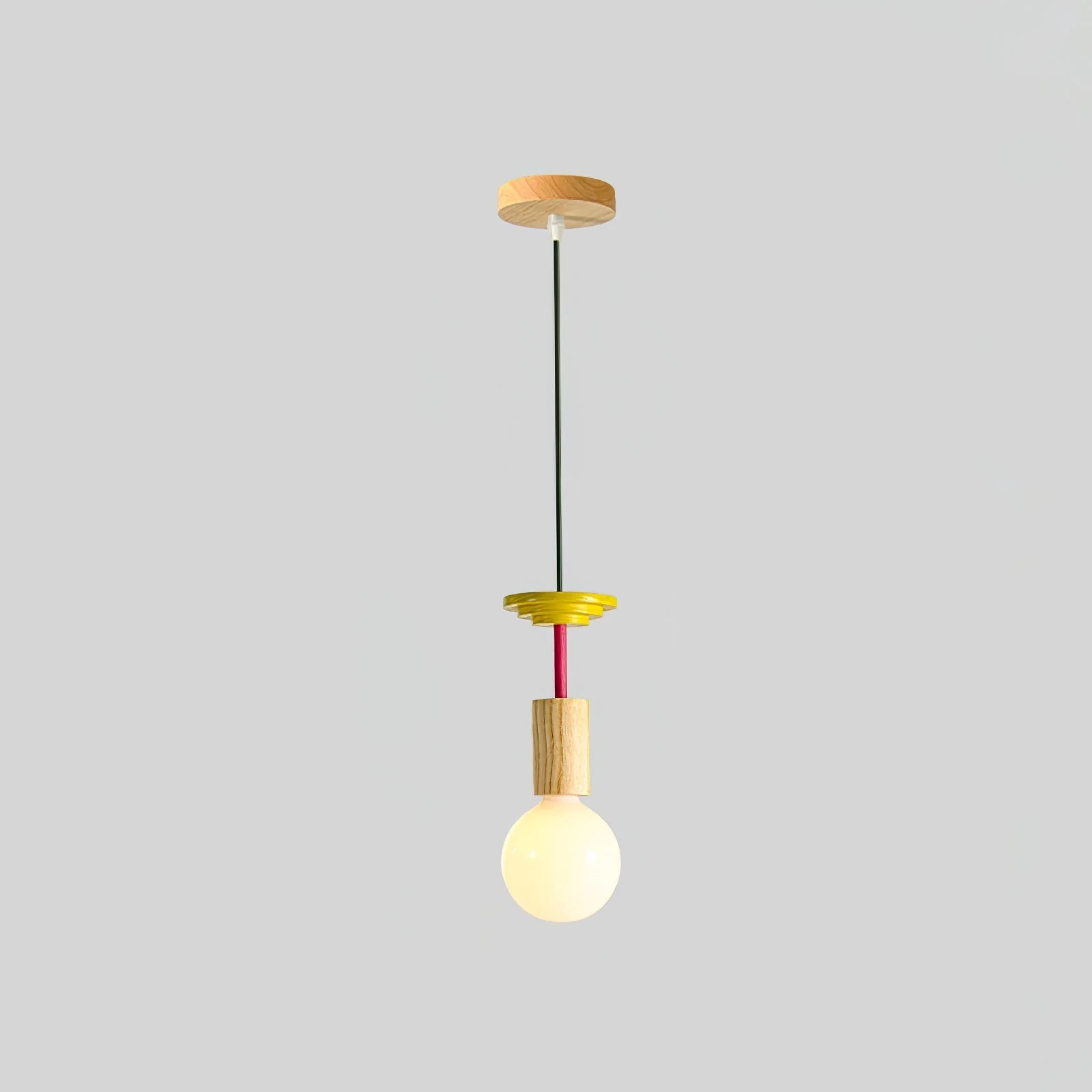 Elena Modern Wood Pendant Light - Image 77