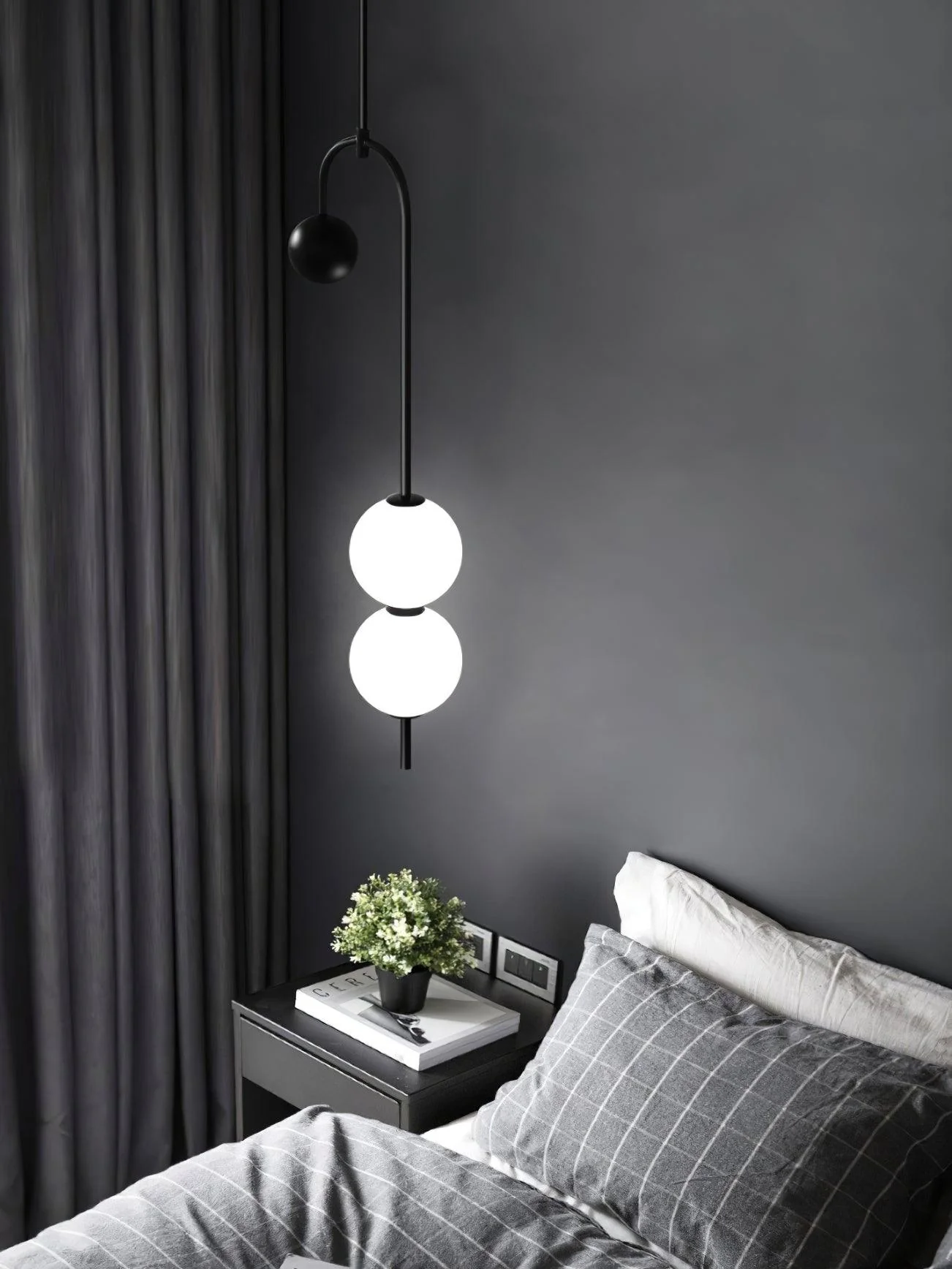 Ellise Plastic Artistic Pendant Light - Image 10