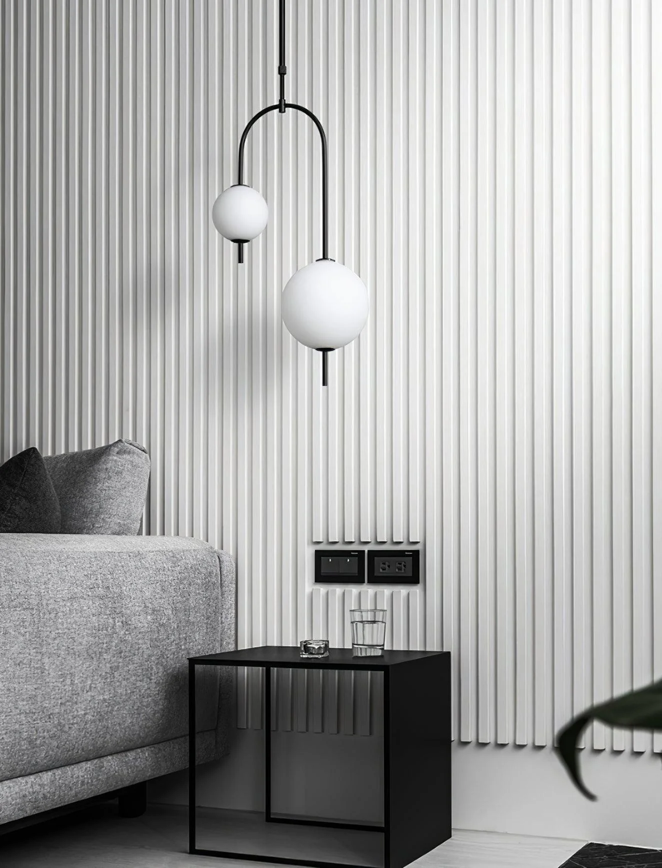 Ellise Plastic Artistic Pendant Light - Image 8