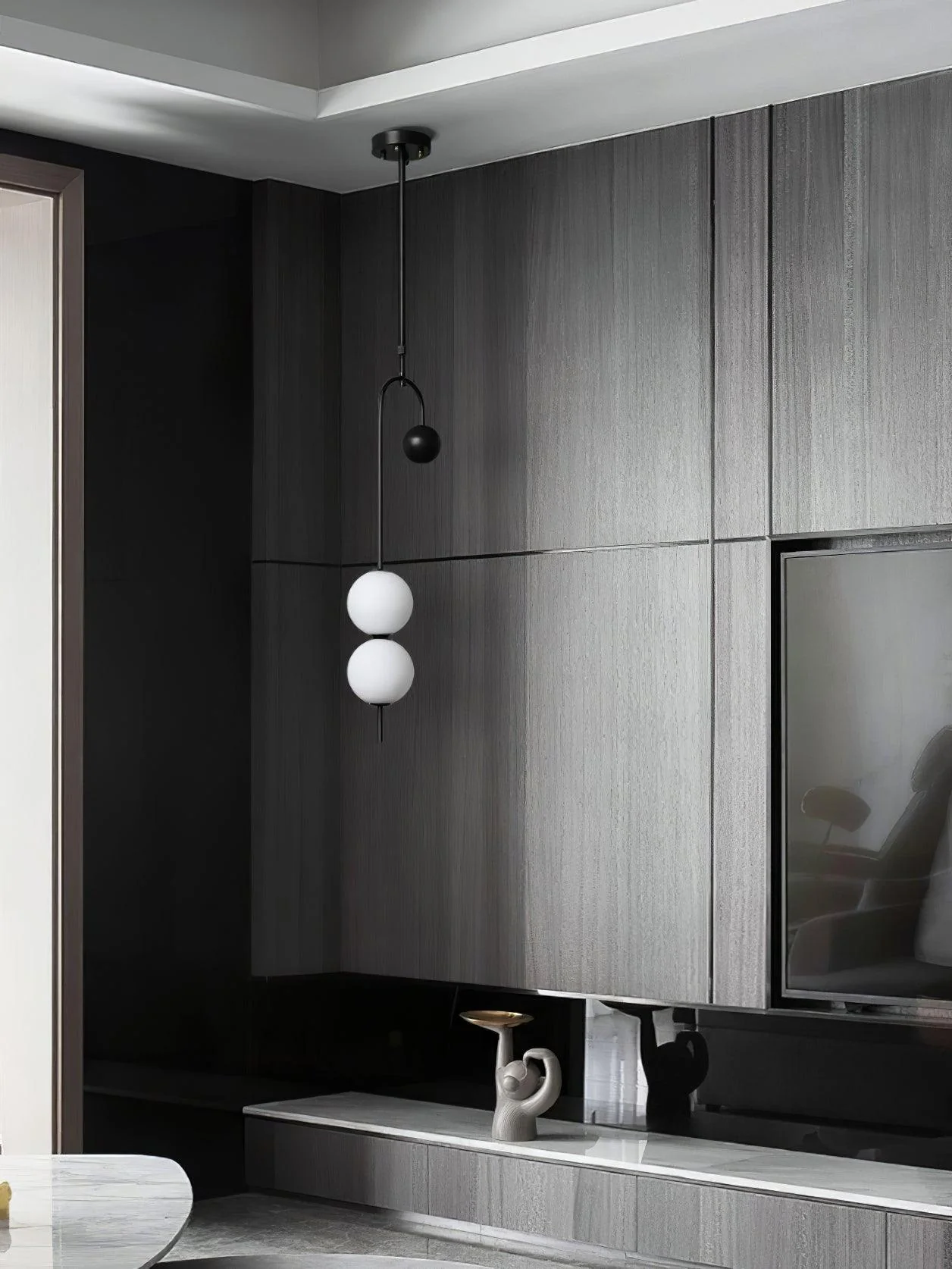 Ellise Plastic Artistic Pendant Light - Image 9