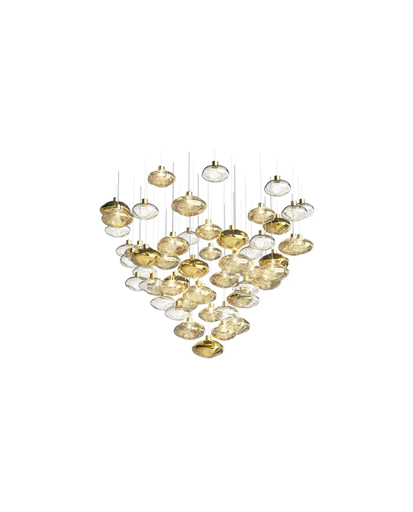 Elmarel Flowing Crystal Chandelier Stair Case - Image 16