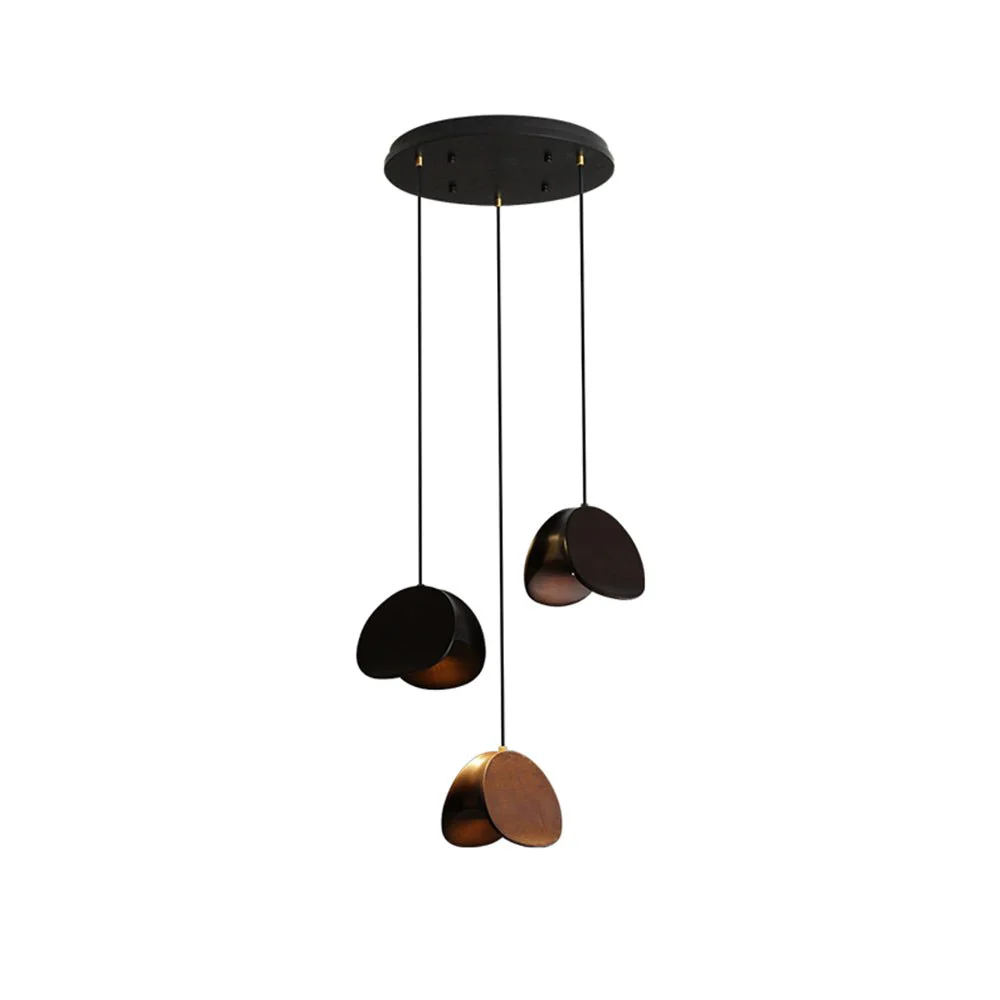 Elmiren Cluster Wood Pendant Light - Image 41