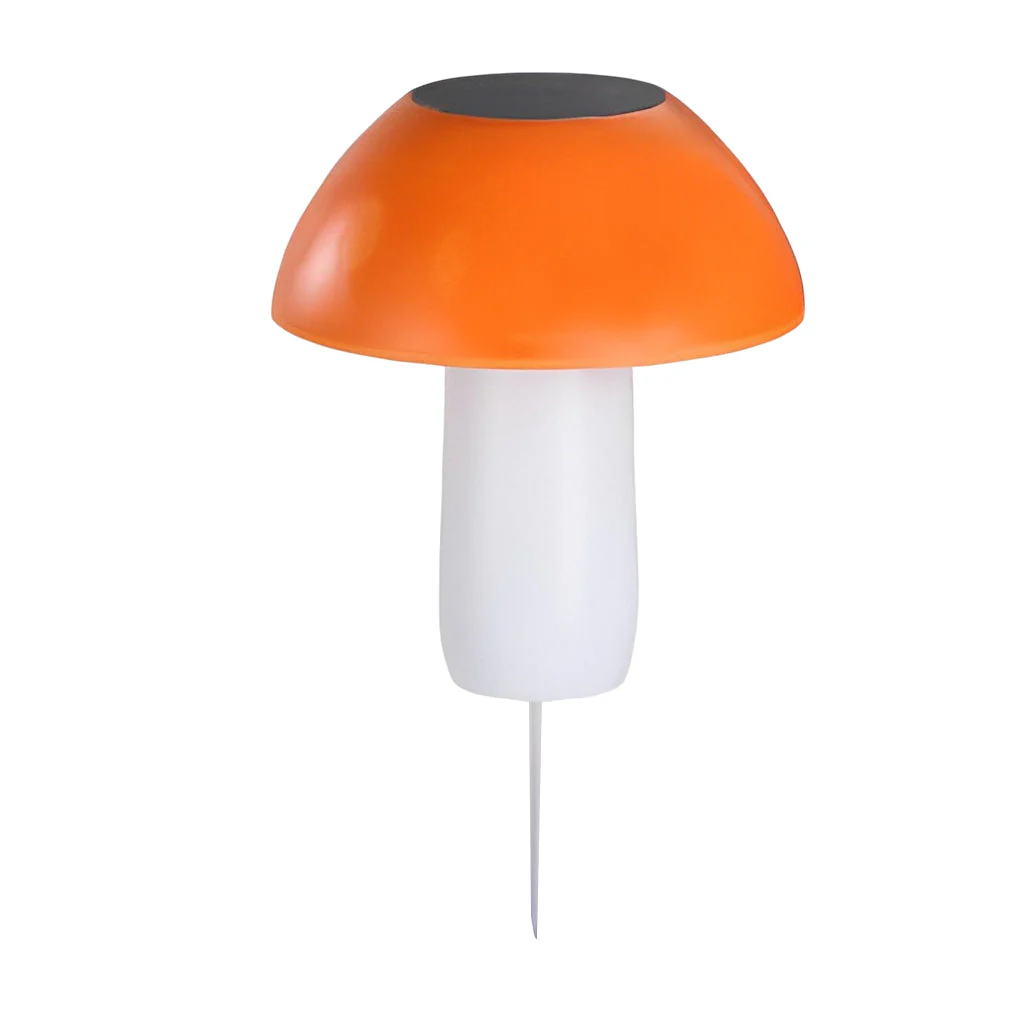Eloie Mushroom Solar LED Plastic Outdoor Lawn Light - Image 3