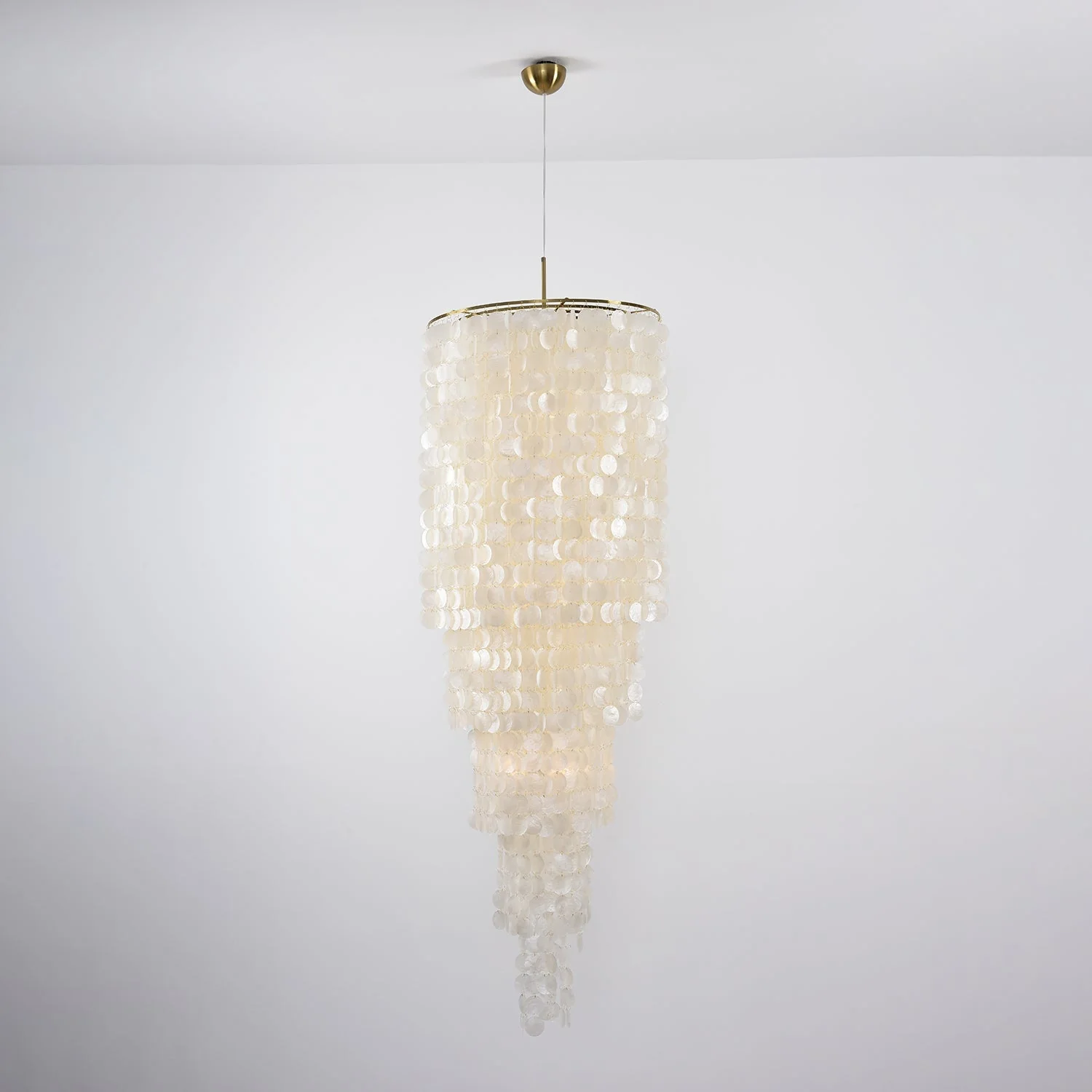 Eloryra Cascading Glass Chandelier - Image 26