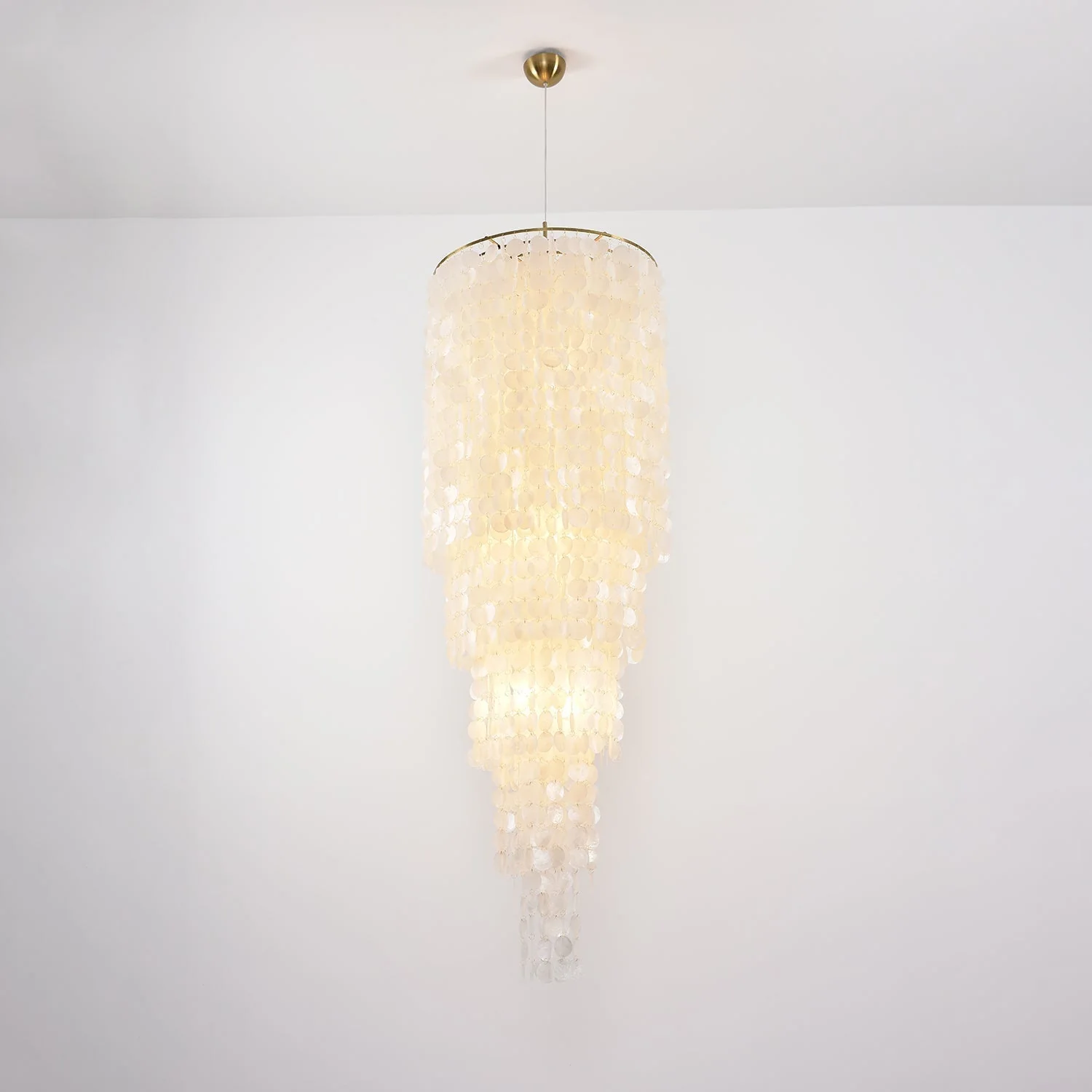 Eloryra Cascading Glass Chandelier - Image 27