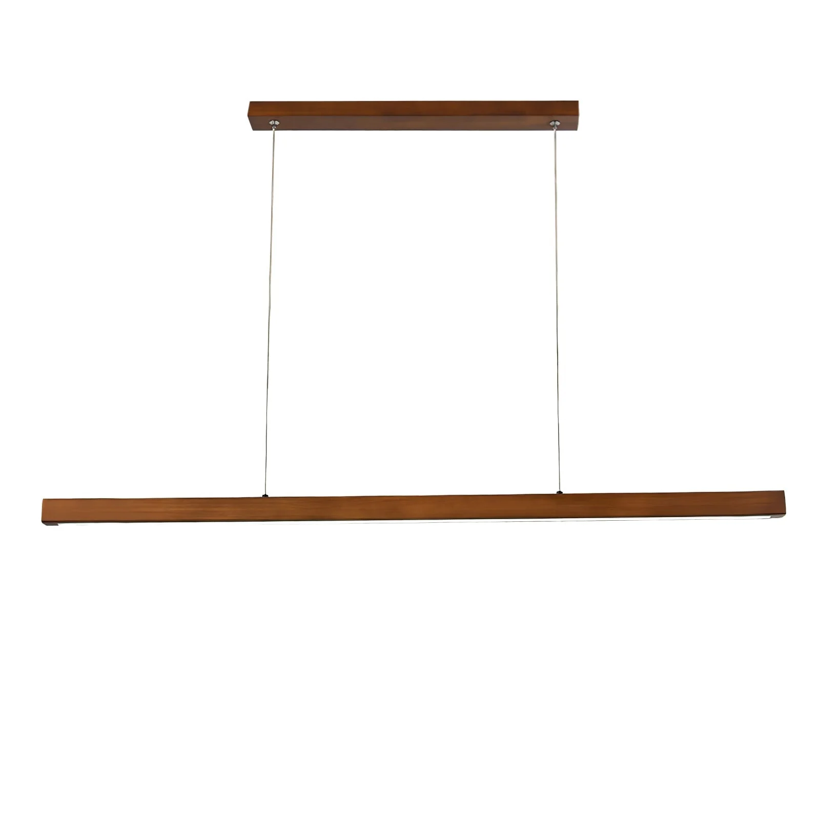 Elowen Linear Minimalist Wood Pendant Light - Image 27