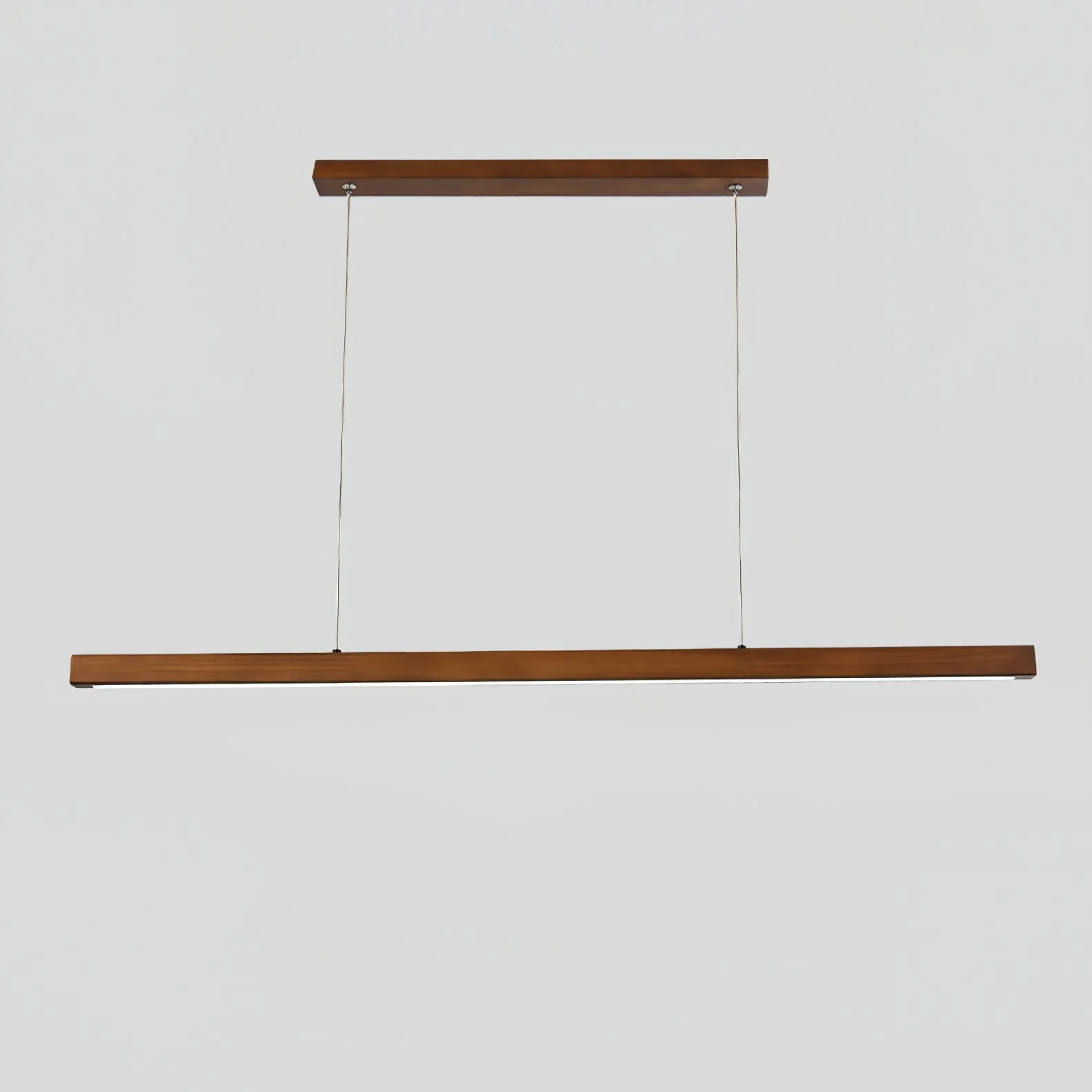 Elowen Linear Minimalist Wood Pendant Light - Image 59