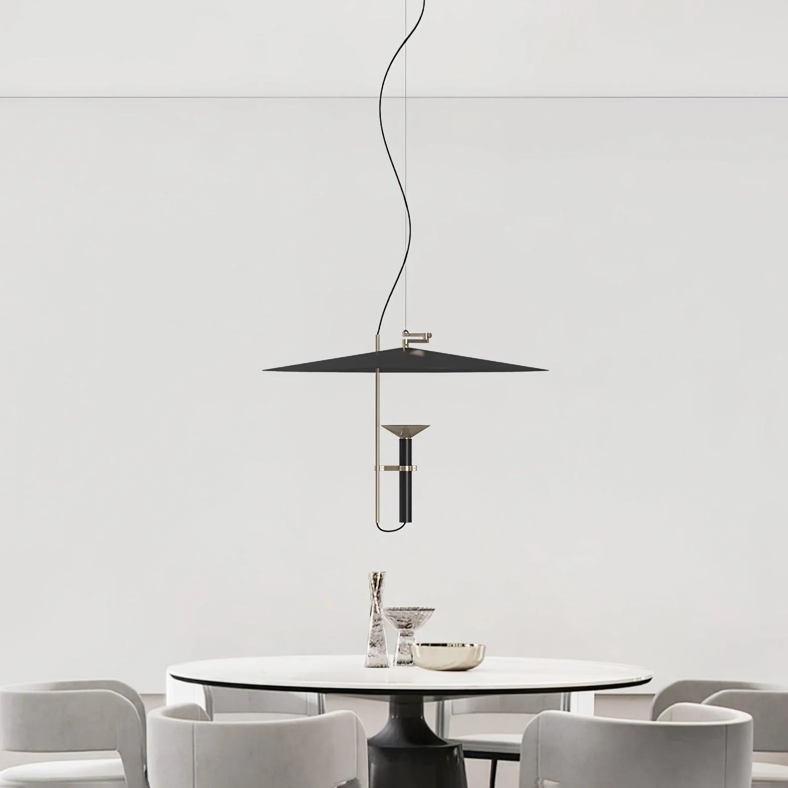 Elphaia Premium Nordic UFO Pendant Light - Image 14