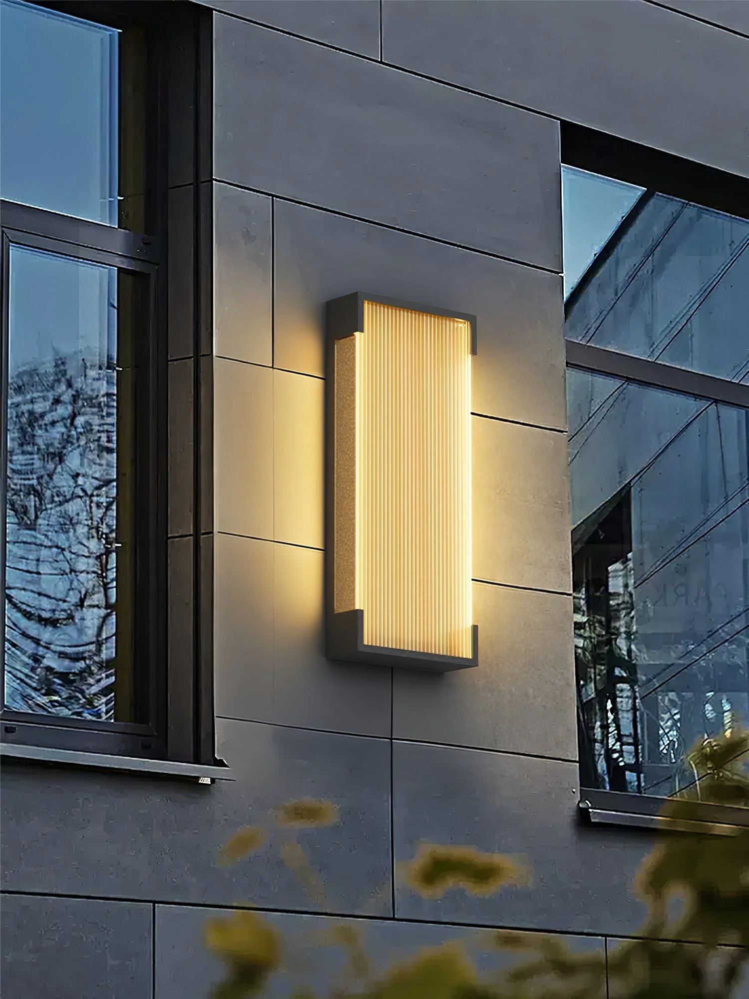 Elraearis Unique Rectangular Outdoor Wall Light - Image 11