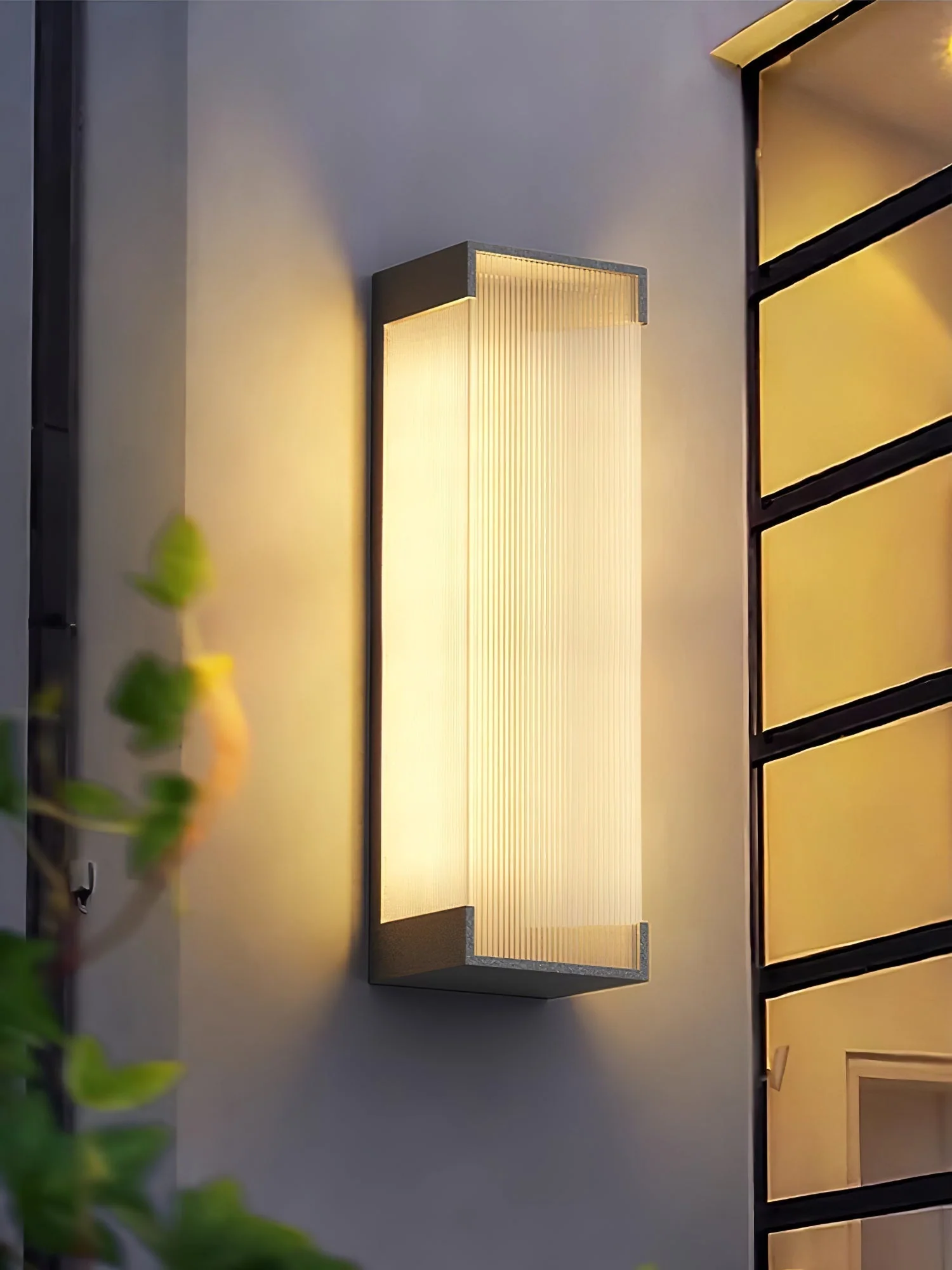 Elraearis Unique Rectangular Outdoor Wall Light - Image 13