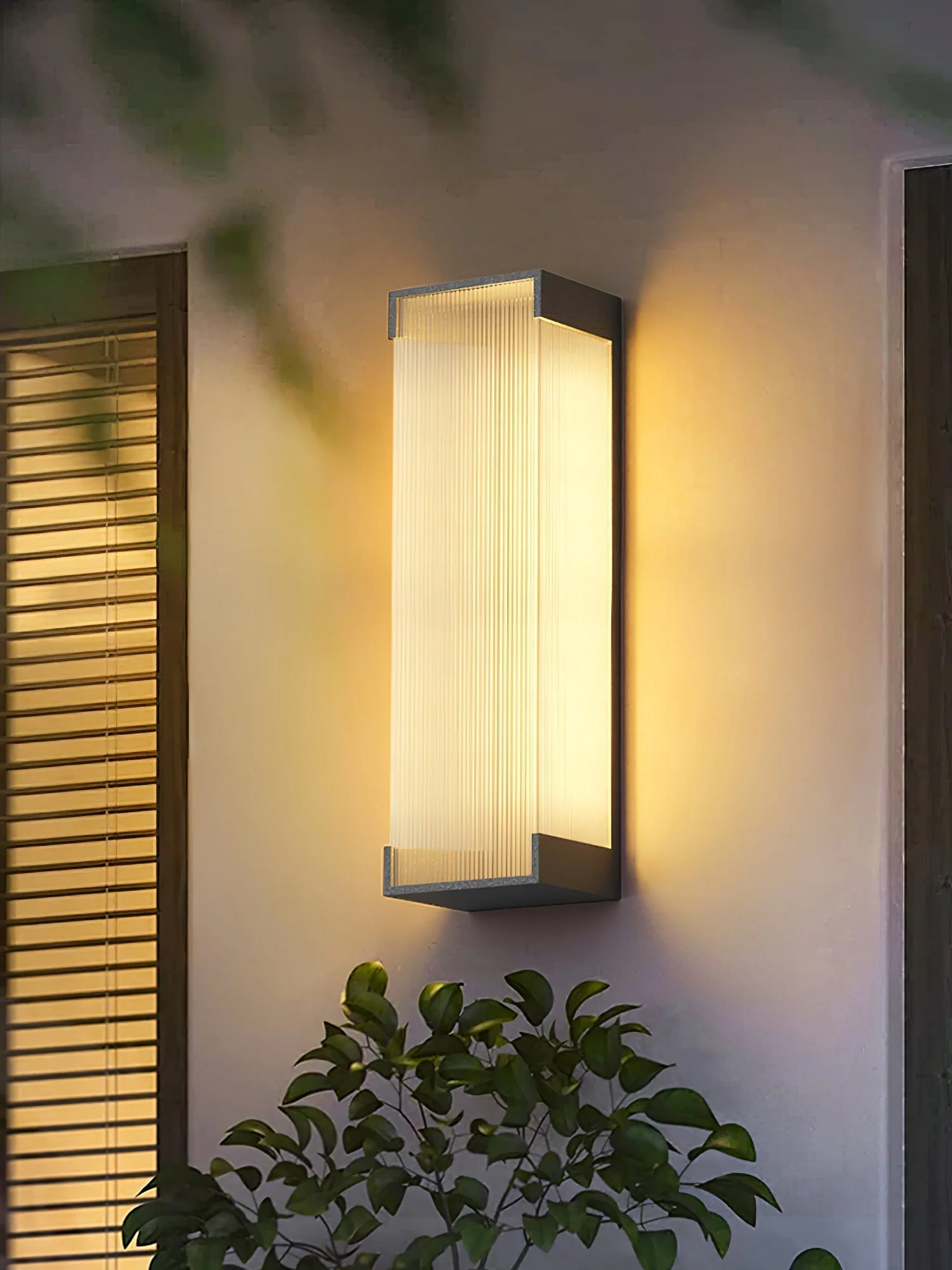 Elraearis Unique Rectangular Outdoor Wall Light - Image 17