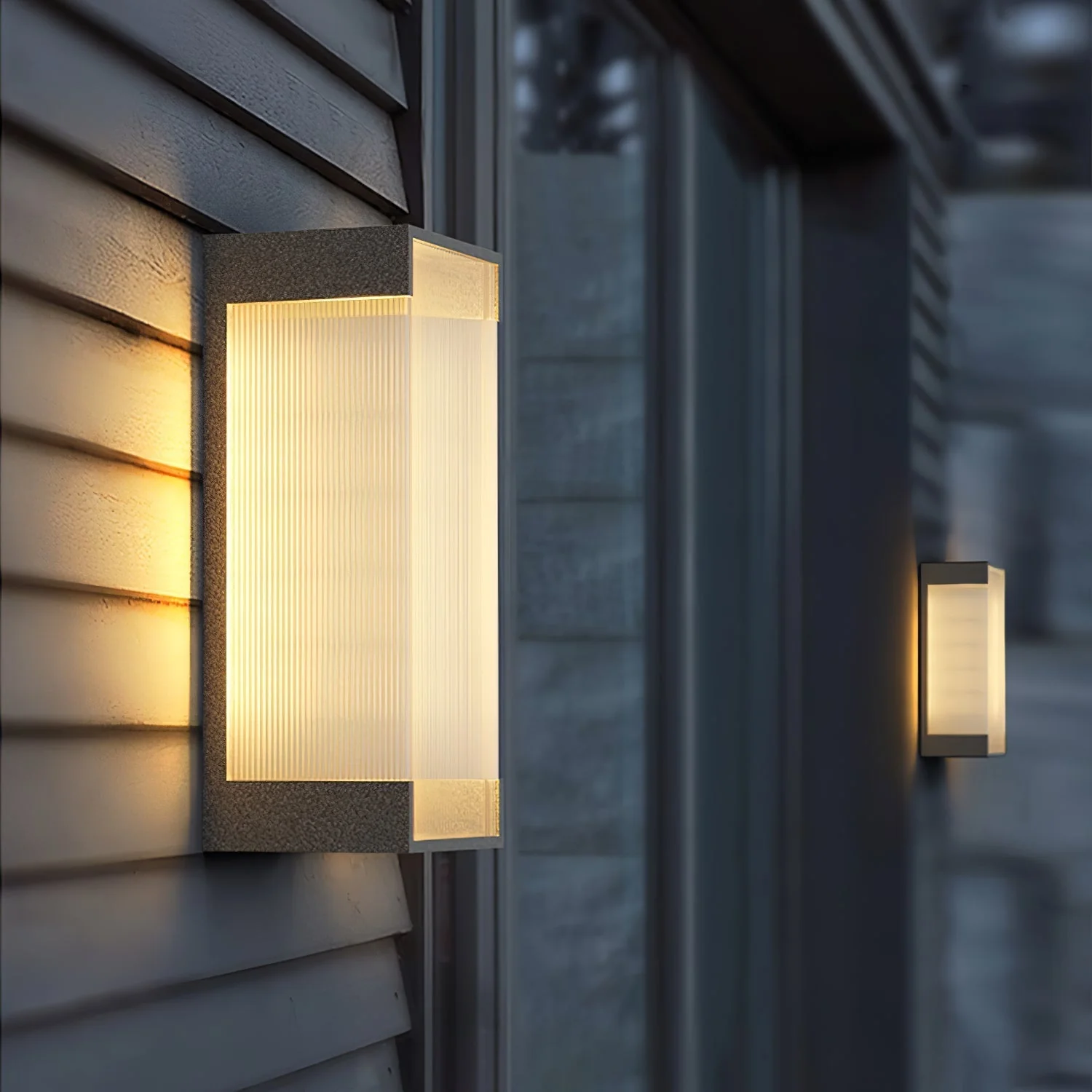 Elraearis Unique Rectangular Outdoor Wall Light - Image 18